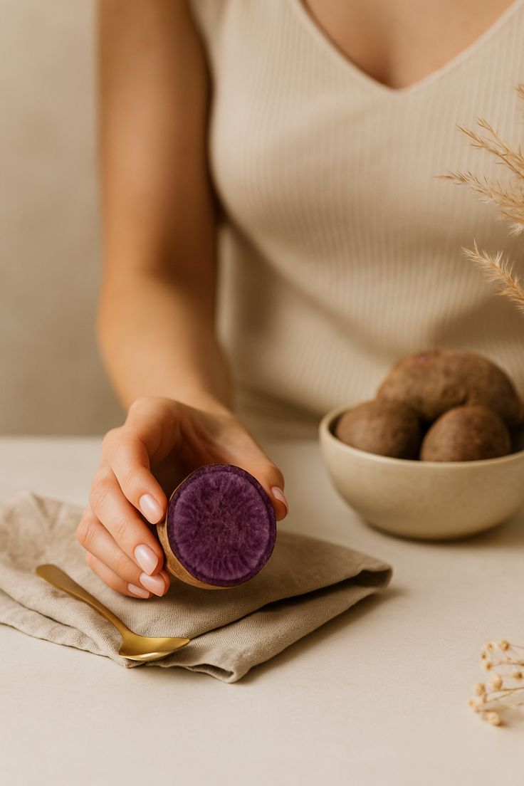 Fondant parfumé Ube
