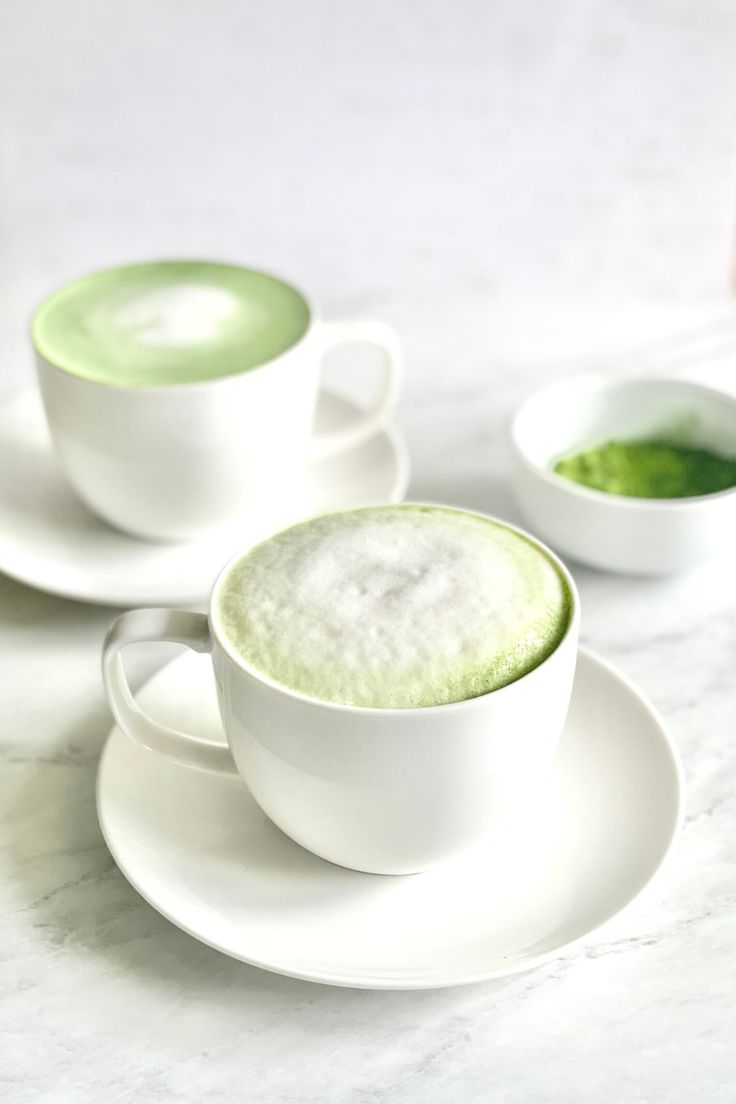 Matcha Latte & Moringa